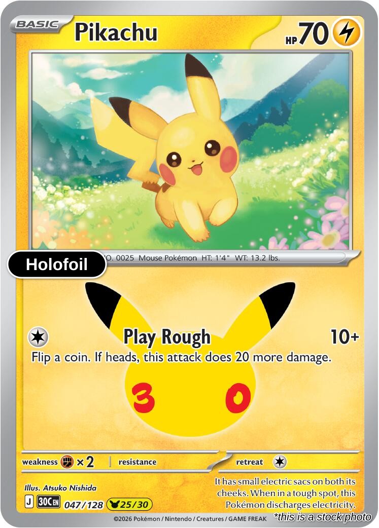 Pikachu - 047/128