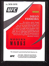 Load image into Gallery viewer, Diego Ferreira 2021 Immaculate Modern Marks #MM-DFR /10 Mixed Martial Arts
