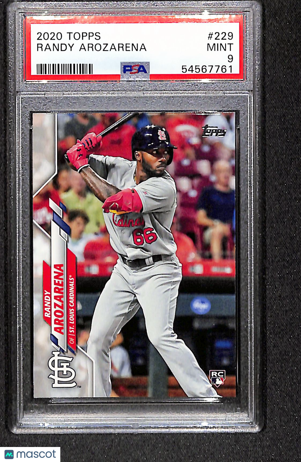 Randy Arozarena 2020 Topps #229 PSA 9
