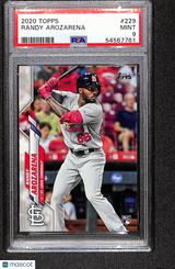 Randy Arozarena 2020 Topps #229 PSA 9