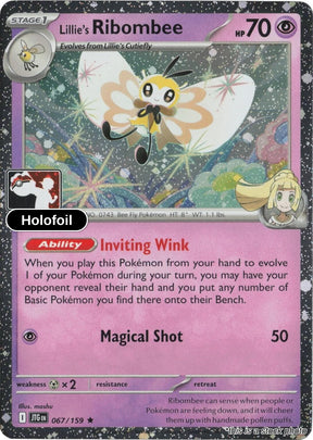 Lillie's Ribombee - 067/159 (Cosmos Holo)