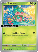 Fomantis - 003/084 - [PBL - ME05: Pitch Black] - Reverse Holofoil