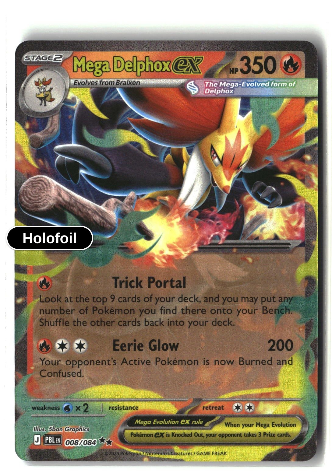 Mega Delphox ex