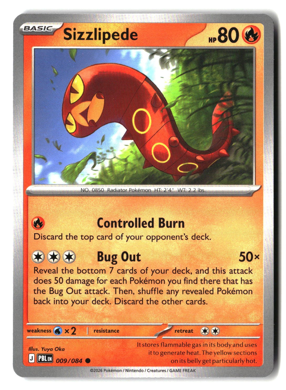 Sizzlipede