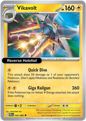 Vikavolt - 026/084 - [PBL - ME05: Pitch Black] - Reverse Holofoil