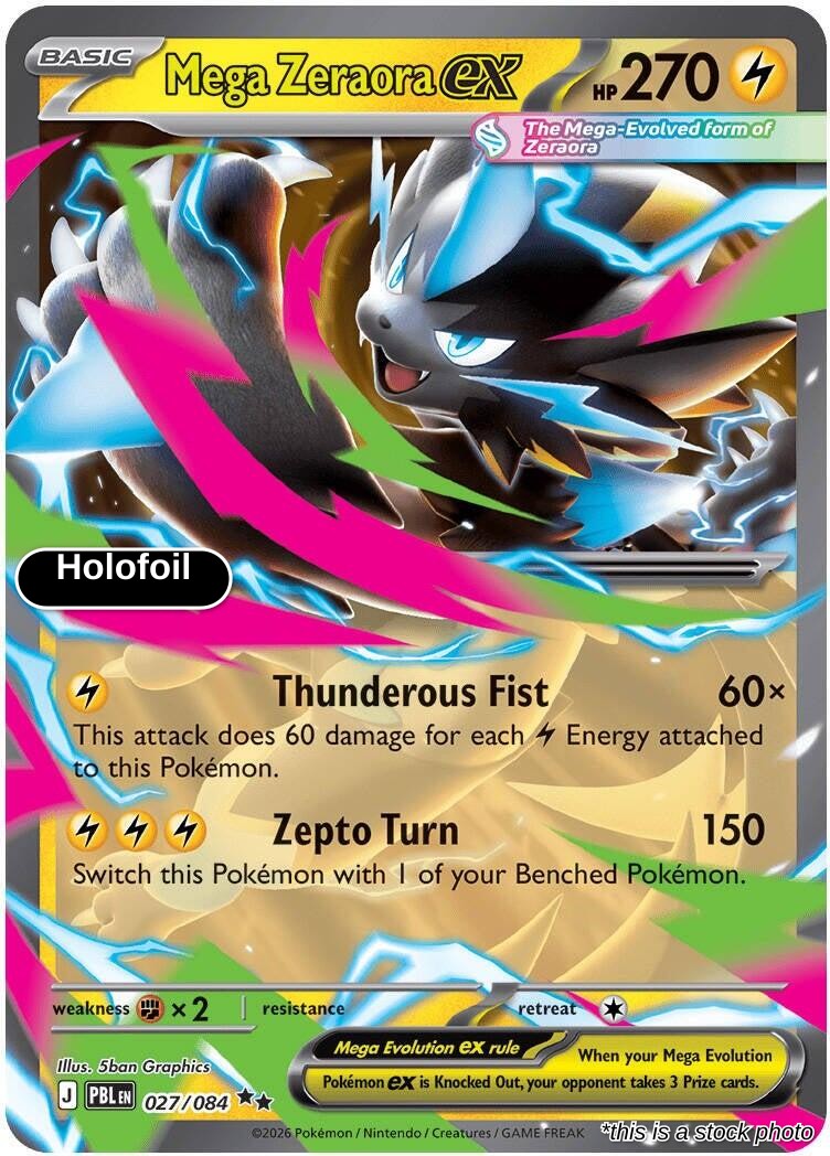 Mega Zeraora ex - 027/084