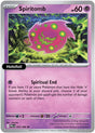 Spiritomb - 035/084 - [PBL - ME05: Pitch Black] - Holofoil