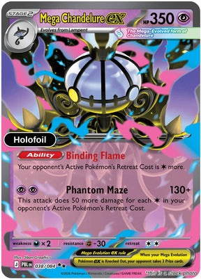 Mega Chandelure ex - 038/084
