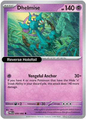 Dhelmise - 039/084 - [PBL - ME05: Pitch Black] - Reverse Holofoil