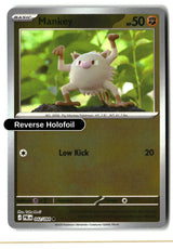 Mankey - 042/084 - [PBL - ME05: Pitch Black] - Reverse Holofoil