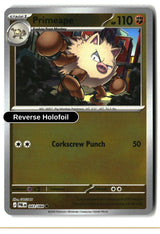 Primeape - 043/084 - [PBL - ME05: Pitch Black] - Reverse Holofoil