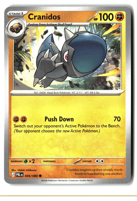 Cranidos - 044/084 - [PBL - ME05: Pitch Black]