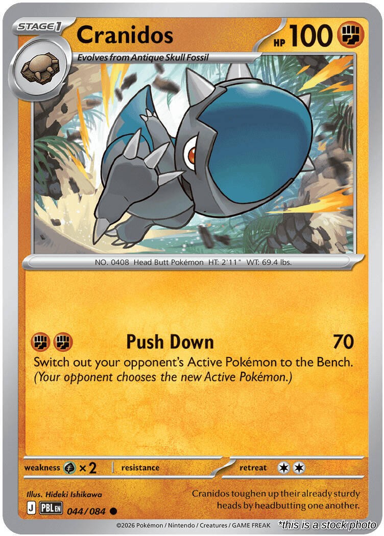 Cranidos - 044/084 - [PBL - ME05: Pitch Black]