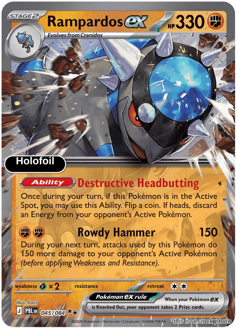 Rampardos ex - 045/084