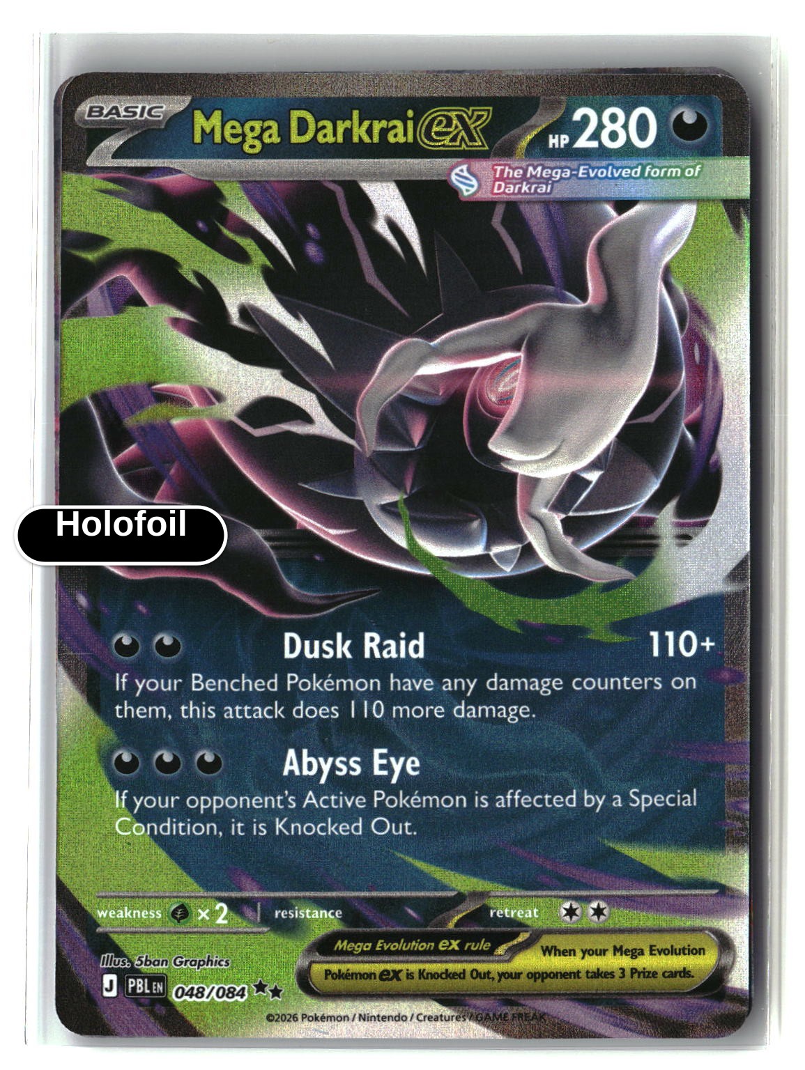 Mega Darkrai ex - 048/084
