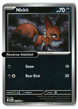 Nickit -Reverse Holofoil - 053/084 - [PBL - ME05: Pitch Black]