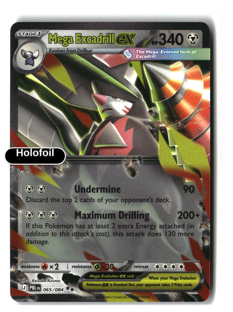 Mega Excadrill ex - 065/084