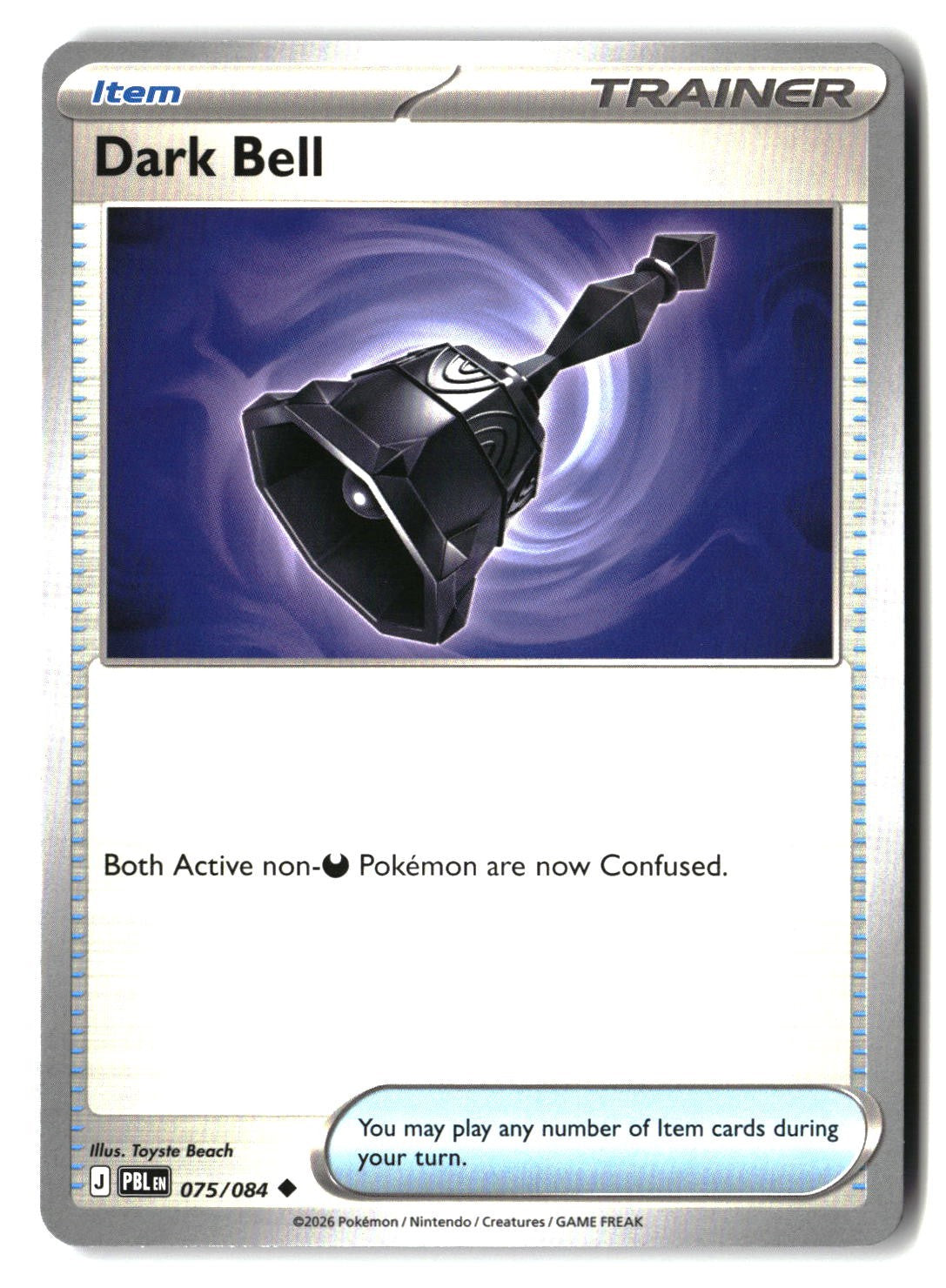 Dark Bell - 075/084 - [PBL - ME05: Pitch Black]