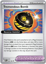 Tremendous Bomb - 082/084 - [PBL - ME05: Pitch Black] - Reverse Holofoil