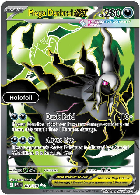 Mega Darkrai ex - 101/084