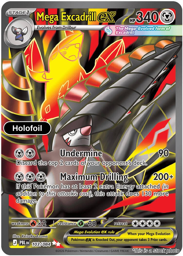 Mega Excadrill ex - 103/084