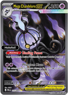 Mega Chandelure ex - 115/084