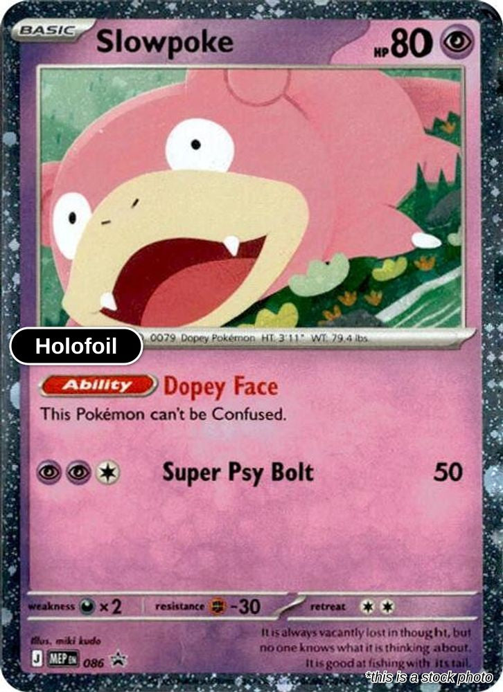Slowpoke - 086 (Cosmos Holo)