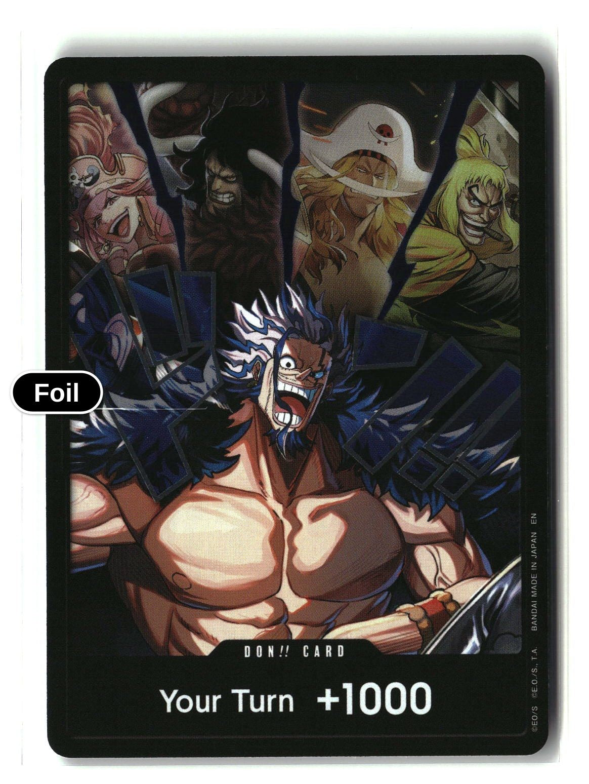 DON!! Card (Alternate Art) (Rocks) (Special Foil)