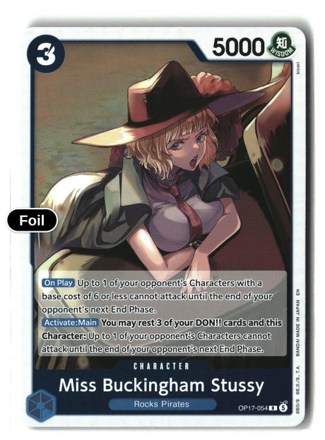 Miss Buckingham Stussy