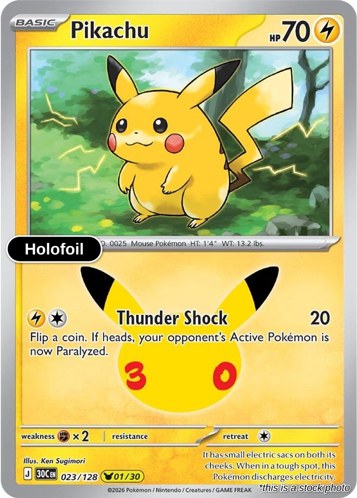 Pikachu - 023/128