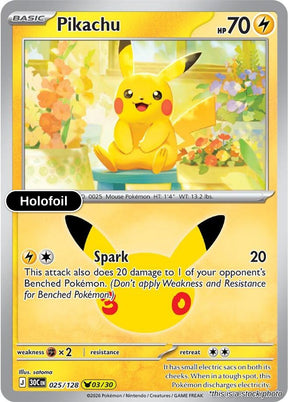 Pikachu - 025/128