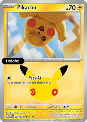 Pikachu - 026/128
