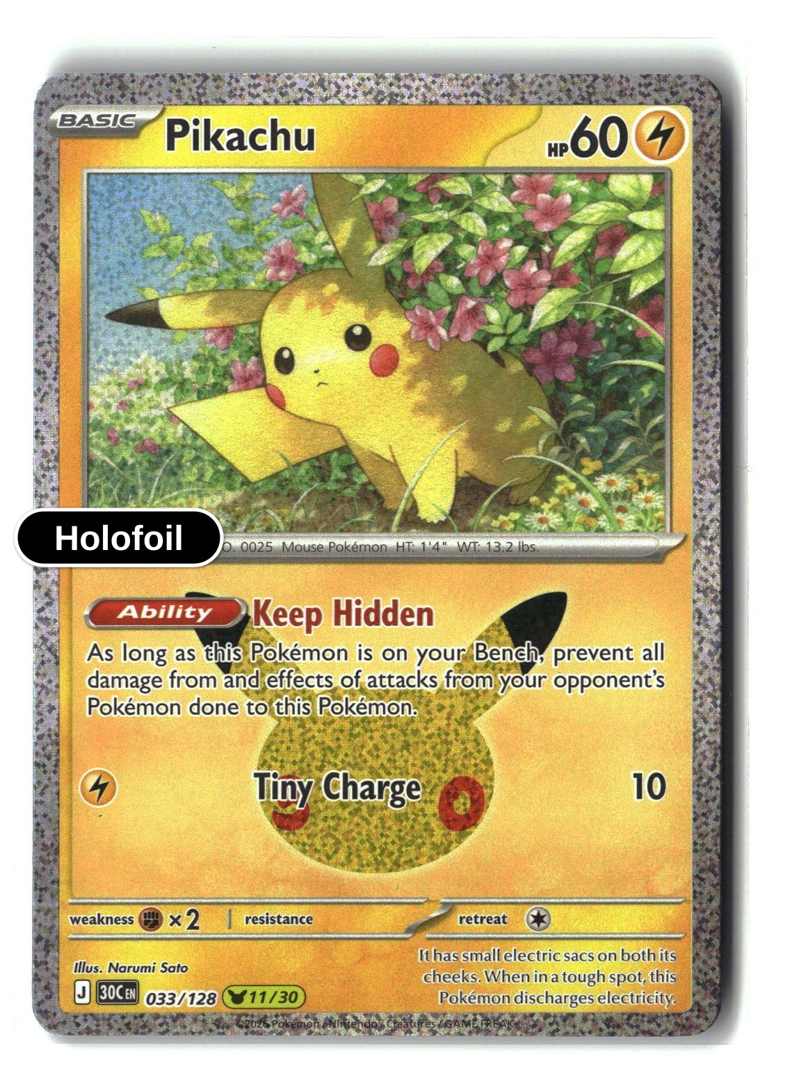 Pikachu - 033/128