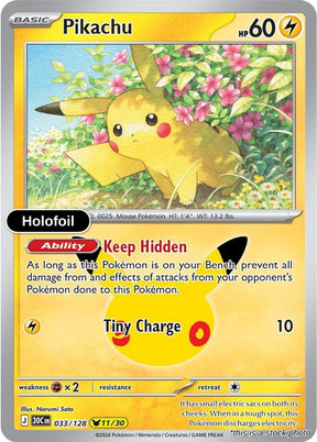 Pikachu - 033/128