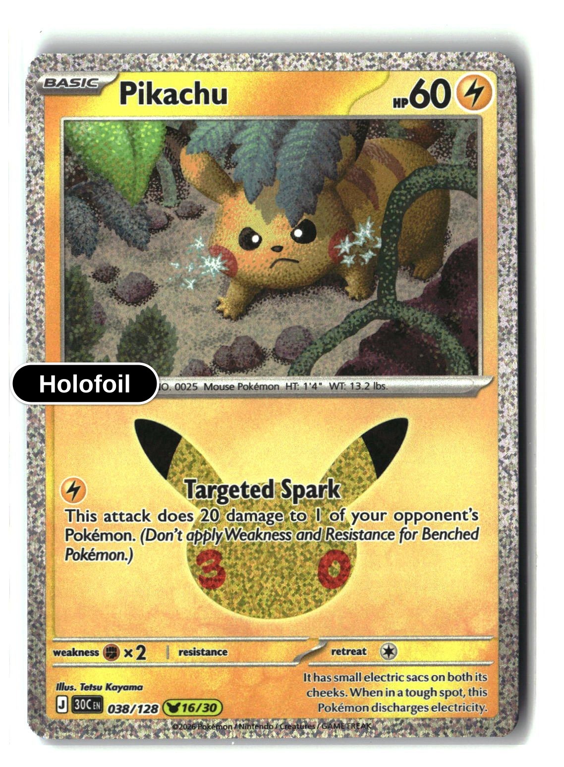 Pikachu - 038/128