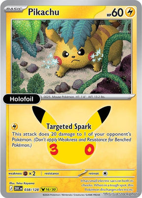 Pikachu - 038/128
