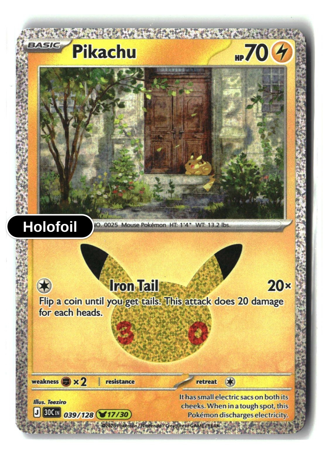 Pikachu - 039/128