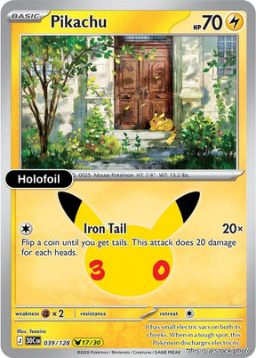 Pikachu - 039/128