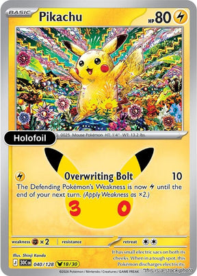 Pikachu - 040/128