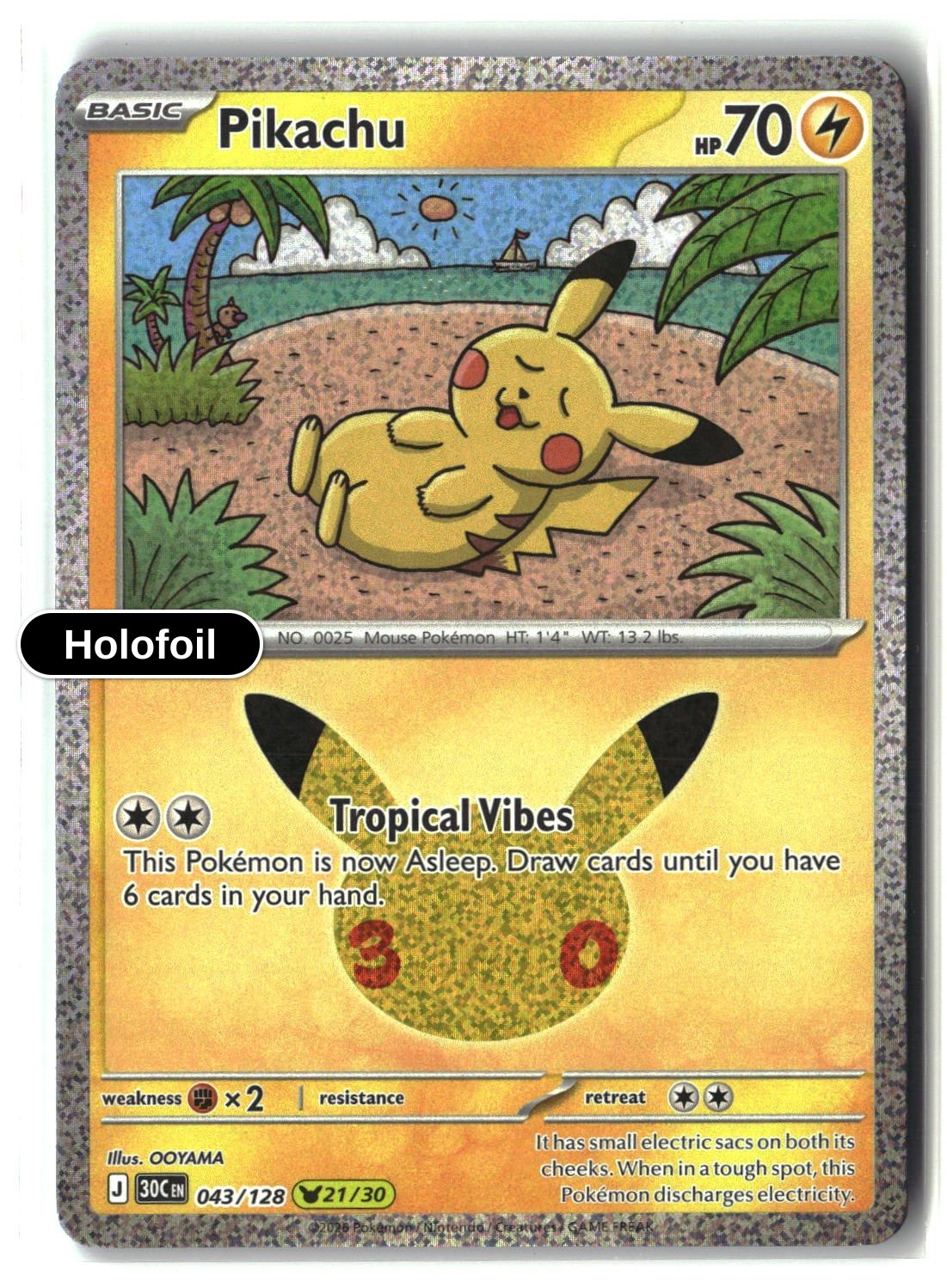 Pikachu - 043/128