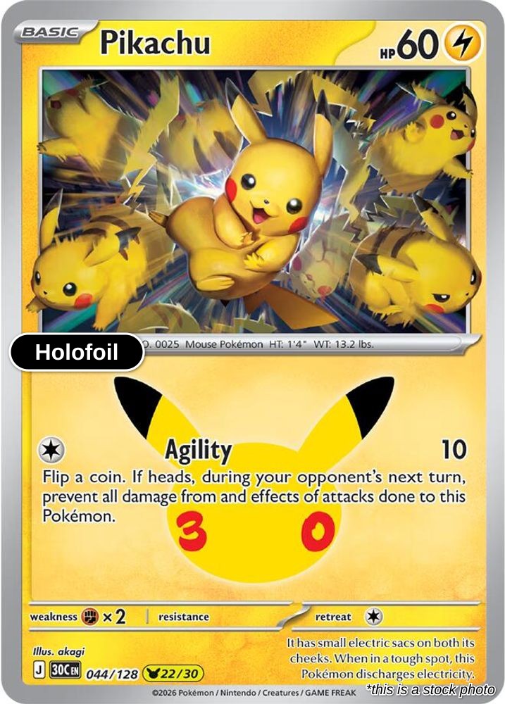Pikachu - 044/128