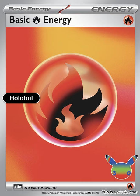 Basic Fire Energy - 010 (30th Celebration)