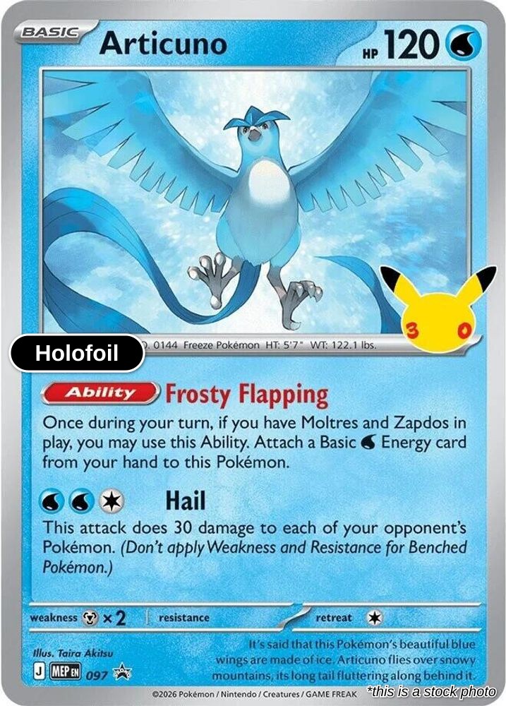 Articuno - 097 (30th Celebration)