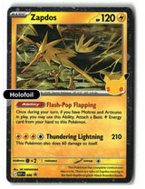 Zapdos - 098 (30th Celebration)
