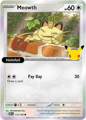 Meowth - 113/128