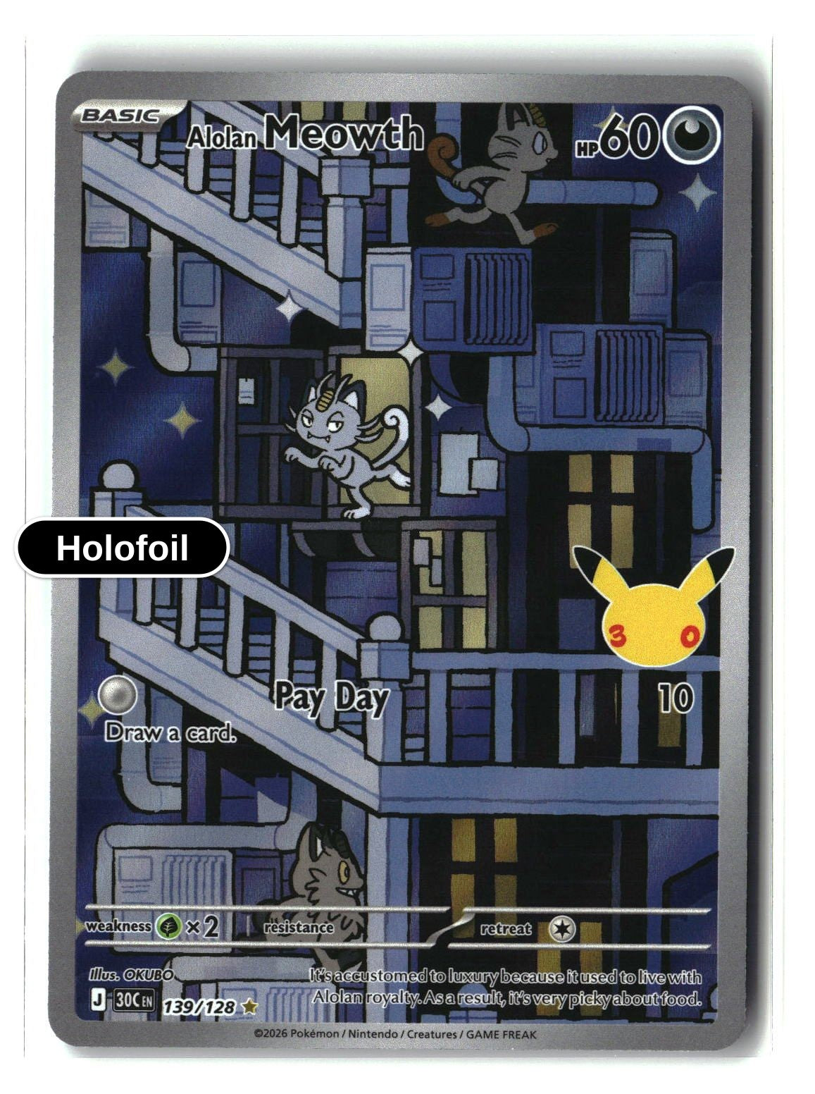 Alolan Meowth - 139/128