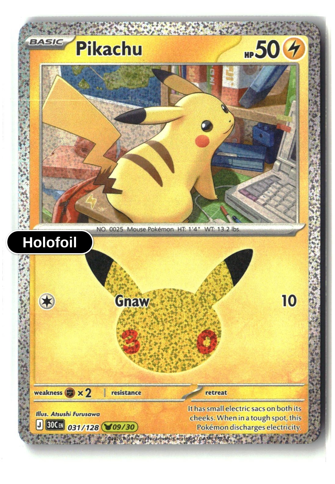 Pikachu - 031/128