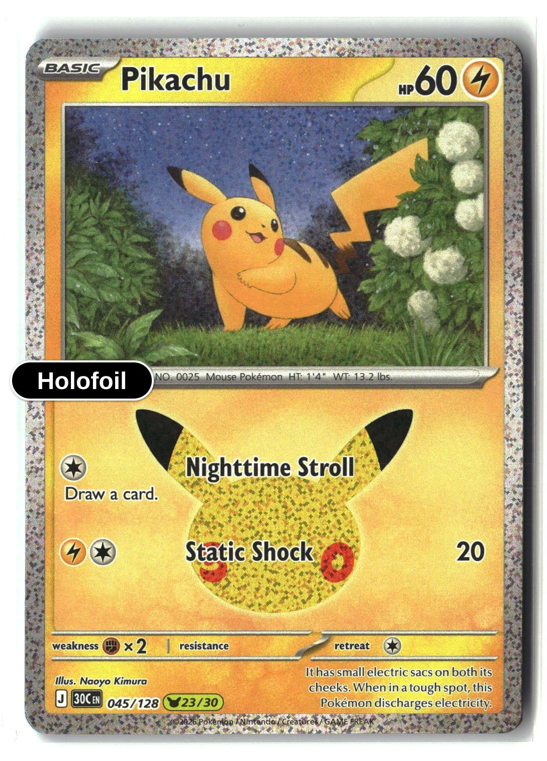 Pikachu - 045/128
