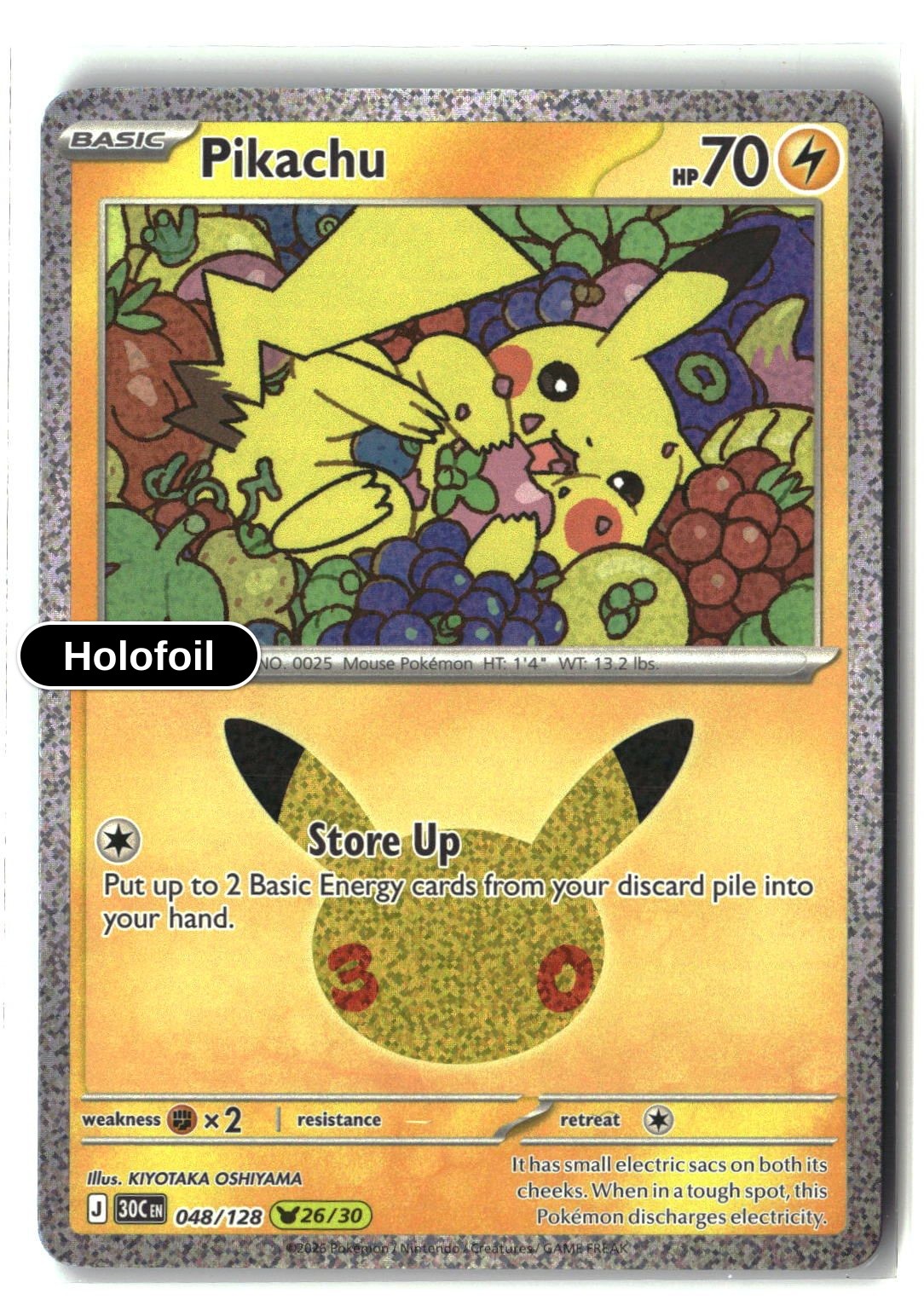 Pikachu - 048/128