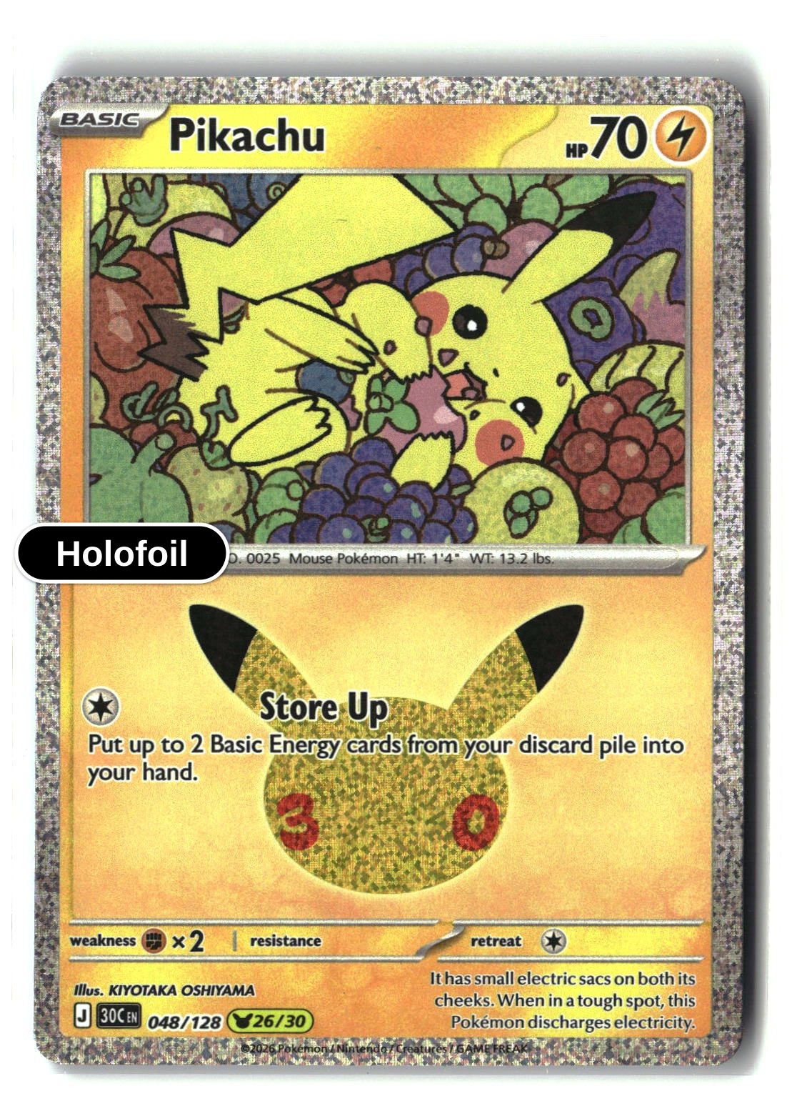 Pikachu - 048/128